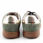 SERGIO LEONE SP-106 khaki półbuty damskie wl26