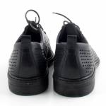 RIEKER 17626-00 tęgość H czarne półbuty męskie wl26