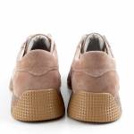 SERGIO LEONE SP-013 brązowe półbuty damskie wl26