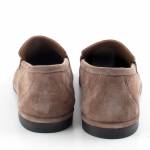 RAVINI 060 100500110 ciemno beżowe półbuty damskie wl26