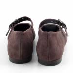 RYLKO 0UNP1_3FV brązowe balerinki damskie wl26