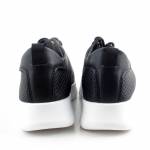 SERGIO LEONE SP-011 czarne białe półbutydamskie wl26