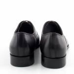 JOHN DOUBARE V43-33-T2 ciemno brązowe półbuty męskie BROOMAN WL26