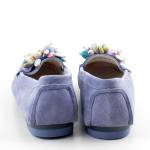 FILIPPO DP7809/26 BL niebieskie mokasyny damskie wl26