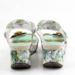 LAURA VITA 000770919FC miętowe sandały damskie WL26