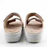 SCHOLL ANTONIA ELASTIC MED MF008622329 złote klapki damskie wl26 tęgość