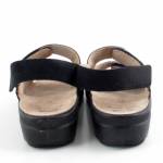 SCHOLL ANTONIA ELASTIC MED MF009241004 czarne klapki damskie wl26 tęgość