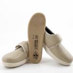 BIOUP P530 FERNDER BEIGE beżowe półbuty damskie TĘGOŚĆ wl26