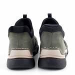 RIEKER 45963-54 zielone sneakersy damskie jz26