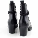 RIEKER 77651-00 czarne botki damskie jz26