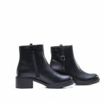 SERGIO LEONE BT 32 S czarne botki damskie jz26