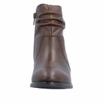 RIEKER 73953-27 brązowe botki damskie jz26
