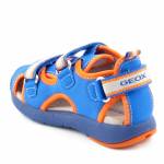 GEOX B620FB C0685 ROYAL/ORANGE SANDAŁY *KP*