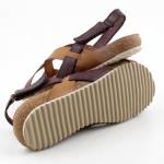 BLU SANDAL 8300 VAQUENTILLA MARRON brązowe sandały damskie ibiza yokono wl24