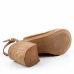 TAMARIS 28304-44 305 COGNAC brązowe sandały damskie wl25