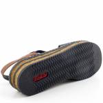 RIEKER 62962-14 granatowe sandały damskie wl25