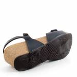 SCHOLL RAVELLO 2 STRAPS MED czarne sandały damskie wl25 MF320461004