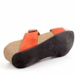 SCHOLL RAVELLO 2 STRAPS MED czerwone klapki damskie wl25 MF320451555