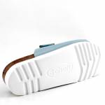SCHOLL Monterey 2 STRAPS AD MED pale blue klapki damskie MF305831045 OBUWIE MEDYCZNE wl25