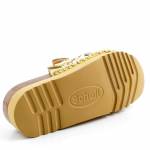 SCHOLL LISBOA 2 STRAPS MED beżowe klapki damskie wl25 MF320241002