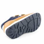 GEOX B8232A C5GF4 SHAAX CARAMEL/NAVY GEOX *KL*