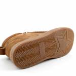 RAVINI 241520 brązowe trzewiki damskie jz25