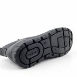 RIEKER N1331-00 czarne trzewiki damskie wl25 tęgość H