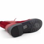 MACIEJKA A7155-08 czerwone trzewiki damskie jz25