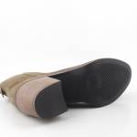 SERGIO LEONE BT 25321-s beżowe botki damskie jz25