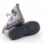 MANITU 340105-91 szare pantofle damskie jz25