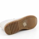 RAVINI 23662 SILVER GREY beżowe trzewiki damskie jz25