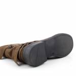 SERGIO LEONE BT 25556-S brązowe botki damskie jz25