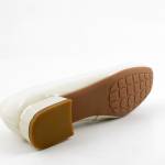 RAVINI A958-1B lakier beżowe czółenka damskie jz25