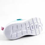 GEOX J36FWB 01454 SPRINTYE C3BE8 turkusowe różowe półbuty dziewczęce wl26
