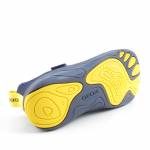 GEOX J65PDB 06K9J FOOT-RUN C0657 granatowe żółte półbuty młodzieżowe wl26