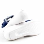 FIN-FLEX 20 BLU/BLU/BIANCO białe granatowe fakirki damskie jz26