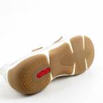 RIEKER 55920-80 białe półbuty damskie wl26