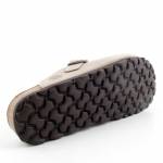 BRINKMANN 600132-08 beżowe klapki damskie wl26