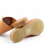 Piazza 900000-21 brązowe klapki damskie