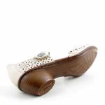 RIEKER 43753-60 E1/2 beżowe sandały damskie wl26