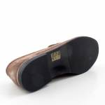 RAVINI 060 100500110 ciemno beżowe półbuty damskie wl26