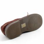 RAVINI 500 2526 195 ciemno brązowe półbuty damskie wl26