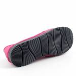 MACIEJKA 03512-73 fuxia złote półbuty damskie wl26