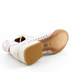 MACIEJKA 05541-22 jasno beżowe trzewiki damskie wl26