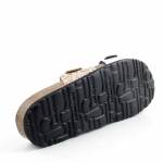 BRINKMANN 700067-82 multi złote klapki damskie wl26