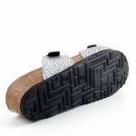 BRINKMANN 701164-09 multi srebrne klapki damskie wl26