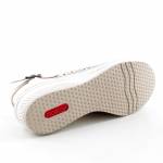 RIEKER 48763-60 beżowe sandały damskie wl26 TĘGOŚĆ E