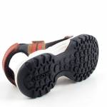 GEOX J450RA 015ME BOREALIS CD6N6 brązowe sandały chłopięce wl26