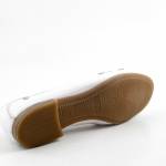 MACIEJKA P7542-11 białe balerinki damskie wl26