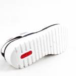 RIEKER V1382-80 białe sandały damskie wl26